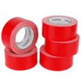 thumbnail image 1 of Cinta adhesiva COSIMIXO roja, paquete de 5 unidades, 48 mm x 27 m, resistente a todo tipo de clima, 1 of 6