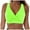 Green, variant on Women Plus Size Bikini Top Twist Front Swimsuit Top Push Up Full Coverage Bathing Suit 2026 Swim Bra for Large Bust (Beige, XXL)