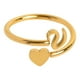 thumbnail image 3 of Xihbxyly Anillos de Inicial de Oro, Anillo Apilable con Letra Abierta, Joyería Ajustable con Alfabeto, Regalos Personalizados Únicos, Accesorio de Moda para Mujer, Perfecto para Mamá o Novia., 3 of 3