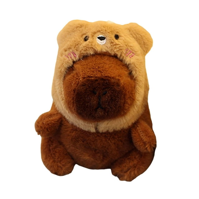 Colgante de , colgante de bolso de , animal de peluche de abrazable para adultos, regalos de cumpleaños, familia para niños Sombrero de oso