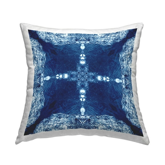 Stupell Industries Elegant Mosaic Style Pattern Decorative Printed Throw Pillow Design by El Perkin.