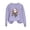 #4Purple, variant on XUNKUSGA Halloween Sweatshirts for Women Classic Pumpkin Graphic Crewneck Long Sleeve Pullover Tops Casual Loose Shirts for Women S