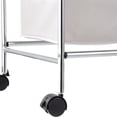 thumbnail image 5 of 3-Bag Rectangular Laundry Bag Hamper Sorter Basket, Gray, 5 of 5