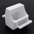 thumbnail image 4 of Bird Feeder for Cage Hanging Parakeet Food Container No Spill Cockatiel Feeding Supplies Plastic Box with Perch, 4 of 11
