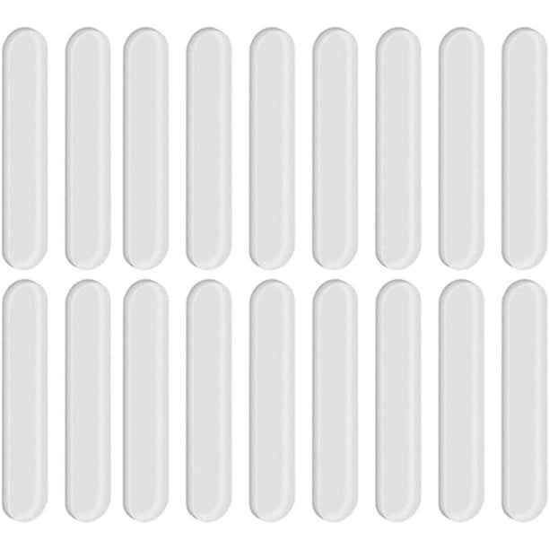 18 Pcs Cabinet Door Bumpers Glass Table Top Anti Slip Pads Adhesive Bumper Strip For Chairs To Protect Walls Sliding Com Pcs Cabinet Door Bumpers Glass Table, Sliding Door Bumper Strip