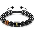 thumbnail image 1 of Tobillera de piedra negra, pulsera de cuentas de piedra negra, tobillera de piedras preciosas de piedra natural Wmkox8yii  fajkfhkj1026, 1 of 1