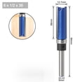 thumbnail image 1 of MYG 6mm Tige Haut Roulement Flush Garniture Modèle Routeur Bit de Coupe Industriel, 1 of 6