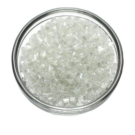 Cousin Clear Bugle Beads, 33g