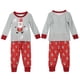 thumbnail image 4 of Conjunto de pijamas navideños a juego para toda la familia, ropa de dormir para hombres, mujeres y niños, conjunto de pijama de Papá Noel con parte superior e inferior de algodón, talla grande, 4 of 4