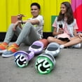 Jetson Litho X Hoverboard Weight Limit 220 Lb. 12 Purple Lava LED