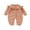 Pink, variant on Bagilaanoe Newborn Baby Girl Sweater Jumpsuit Ruffles Long Sleeve Knit Bodysuit 3M 6M 9M 12M 18M Infant Fall Winter One Piece Romper
