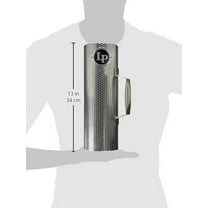 Latin Percussion LP305 Merengue Guiro, Silver,Black