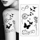 thumbnail image 2 of Waterproof Arm Tattoo Stickers Easy to Use Safe Material Tattoo Stickers for Women Girls Body Art, 2 of 4