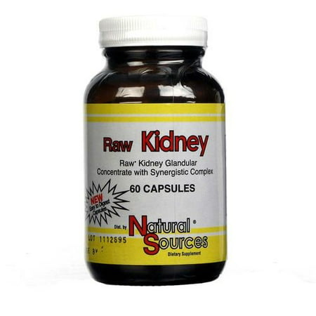 Natural Sources Raw Kidney, 60 Ct