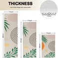 thumbnail image 4 of Orange Boho Geometric and Plant Pattern Kitchen Rugs Sets Of 3,Kitchen Runner Rugs Non Skid Washable,Decorative Kitchen Floor Mats for Kitchen,Sink,Laundry,17"x30"+ 17"x47" + 17"x59", 4 of 6