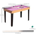 thumbnail image 3 of HomCom 3 in 1 Multi-use Mini Games Table, 3 of 10