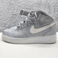 thumbnail image 2 of Ni&ke Shoes Mens 11 Ni&ke Air Force 1 '07 Mid Wolf Grey Style Code 315123-033, 2 of 6