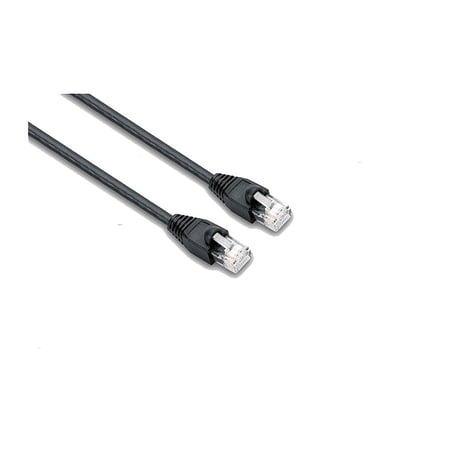UPC: 0728736059368 | Hosa CAT-525BK Technology Cat5e 10/100 Base-T Ethernet Cable