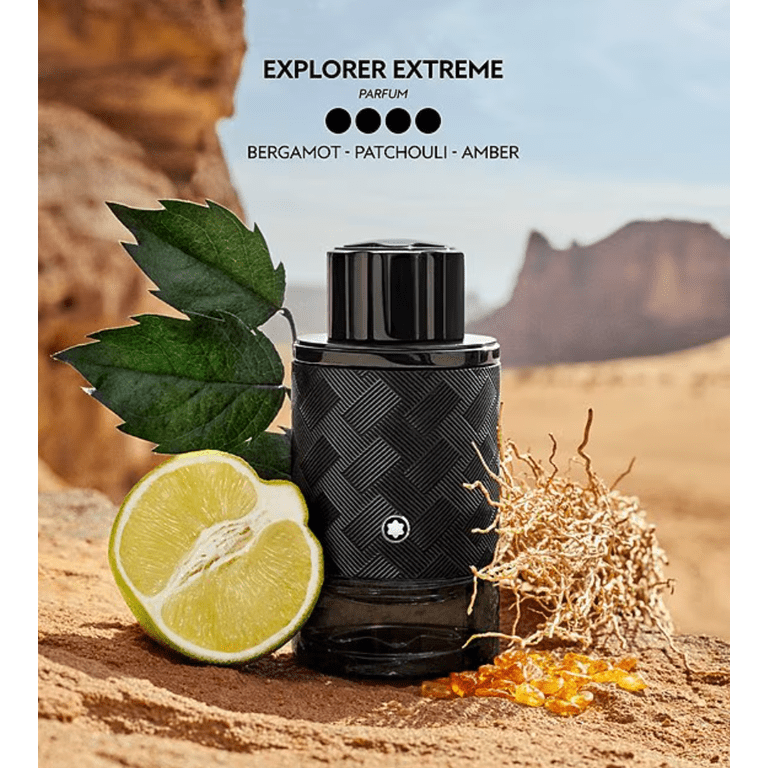 Montblanc Explorer Extreme 4Pcs Gift Set 3.4 oz EDP Spr+3.4 oz