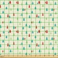 thumbnail image 2 of Ambesonne Trees Fabric by the Yard Upholstery, Repetitive Pines Botanical, 10 Yards, Champagne Multicolor, 2 of 5