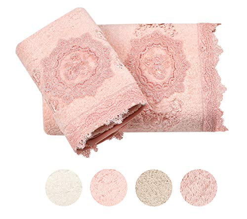 Rose Concetti Di-Lusso Romantic Bamboo Luxury Towels.27 x 55 in 20 x 35 in 