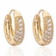 thumbnail image 1 of Kuymtek 3 Pendientes Circón Delicado Chapado en Platino Oro Real 18 Quilates., 1 of 3