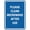 Blue, variant on Signs ByLITA Portrait Round Please clean microwave after use Sign - Laser-Engraved Lettering | Durable ABS Plastic | Vibrant Colors | Powerful Foam Tape (Black) - Small