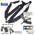 thumbnail image 3 of HoldUp Brand No-Slip Clip Black 2" Wide Under-Ups suspenders, 3 of 4