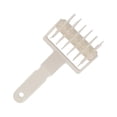 thumbnail image 1 of tredstone Broche à Pizza Antiadhésive pour des Résultats de Cuisson Professionnels, Même Distribution, Roues à Aiguilles à Tarte, Rouleaux à Rouleaux à Rouleaux, Outils de Taille Moyenne, 1 of 6
