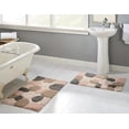 thumbnail image 1 of Chesapeake Pebble Rose Cloud Cotton Bath Rug Set, 21" x 34", Non-Slip Backing, (2 Count), 1 of 6