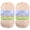02 Chin-Chin, variant on JubileeYarn Dance & Cheer Yarn - 100g/Polyester - Baja - 2 Skeins