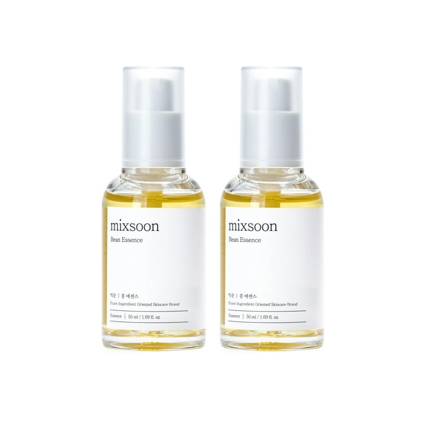 Mezcla de sérum de ácido hialurónico Bean Essence de 50 ml, paquete de 2