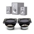 thumbnail image 4 of 2 Pcs 47mm Full Range Speaker 4 Ohm 15W Portable Speaker Audio Home Theater, 4 of 5