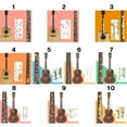 thumbnail image 2 of 10 Styles Music Instrument Decorations Beautiful Ultra Thin Stickers Cross Inlay Decals Fretboard Sticker Guitarra Accessories 3, 2 of 8