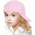 thumbnail image 5 of 2Pcs Baby Baseball Cap Toddler Hat for Boys Girls Baby Sun Hat Cotton Kids Baseball Hat Infant Hat Cap (Beige & Light-pink,9-24 Months), 5 of 6