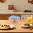 thumbnail image 4 of Straw Small Size Rice Bowl Soup Bowl Household Tableware Students Scald Bowl Soaking Bowl, 4 of 6