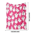 thumbnail image 4 of Halloween Fleece Blanket Soft Throw Warm Cozy Fast Heating Instant Warmth for Chilly Evening Naps by MPOISVA, 4 of 10