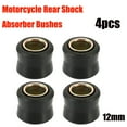 thumbnail image 1 of Bgsha 2/4pc12MM Motorcycle Rear Shock Absorber Rubber Bush Suspension Universal Black, 1 of 10