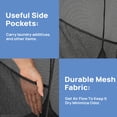 thumbnail image 6 of 2 Pack Mesh Pop Up Laundry Hamper, Foldable Laundry Basket with Sturdy Handles, Vertical & Horizontal Collapsible Dirty Clothes Basket for Laundry & Home Organization, 6 of 6