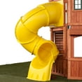 thumbnail image 3 of Swing-N-Slide Yellow Plastic Turbo Tube Slide for Backyard Swing Sets with Lifetime Warranty, For 5 Foot Deck Heights, 3 of 6