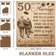 thumbnail image 2 of LHSHID 25th Anniversary Blanket Gifts Gift for 25th Wedding Anniversary 25 Years of Marriage Gift for Ruby Wedding Anniversary for Couple Yess Wife Husband Dad Mom Back Throw Blanket 60x80in, 2 of 6