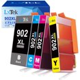 thumbnail image 1 of Cartucho DE tinta LxTek Compatible 902XL Negro Cian Magenta Amarillo, 1 of 2