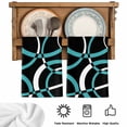 thumbnail image 5 of Turquoise Geometric Kitchen Towels Set of 1, Modern Abstract Aesthetic Striped Art Absorbent Dish Towels for Kitchen, Microfiber Hand Towel, Quick Drying Tea Towel for Cleaning Decorative Dishcloths, 5 of 7