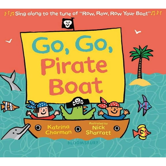 New Nursery Rhymes Go, Go, Pirate Boat, (Board Book)