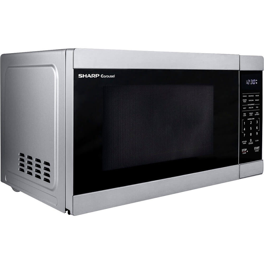 Sharp 1.1-Cu. Ft. Countertop Microwave Oven Stainless (SMC1162HS)