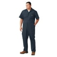 thumbnail image 4 of Dickies Men's Poplin Short Sleeve Coveralls, Lightweight Workwear Uniform, Zipper Front, Durable Fabric, Ideal for All-Day Wear, 4 of 5