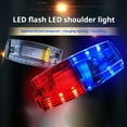 thumbnail image 3 of Soumake Warning Strobe Lights, 2-Pack LED Flash Clip Safety Signal Lights for Outdoor Rescue, Traffic, & Night Running, 3 of 8