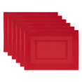 thumbnail image 1 of Set de Individuales DII Tango Rojo 33x44 cm 6 Piezas, 1 of 7