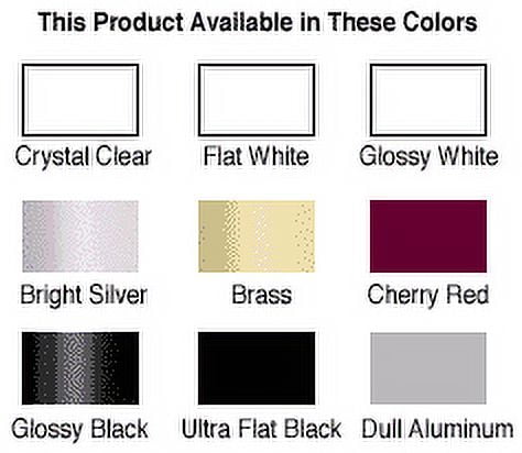 KRYLON KP1301 Crystal Clear Spray Paint