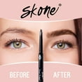 thumbnail image 3 of Skone Cosmetics Brow Wand Eyebrow Pencil - Retractable Brow Pencil with Brush - Long Lasting, Waterproof Eyebrow Makeup Pencil Liner for Sleek Eyebrows - Eye Brow Definer - Creamy Chai For Gray Hair, 3 of 9